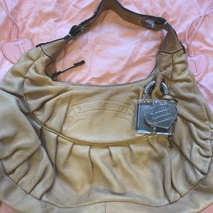 Tan Leather Juicy Couture purse with dustbag